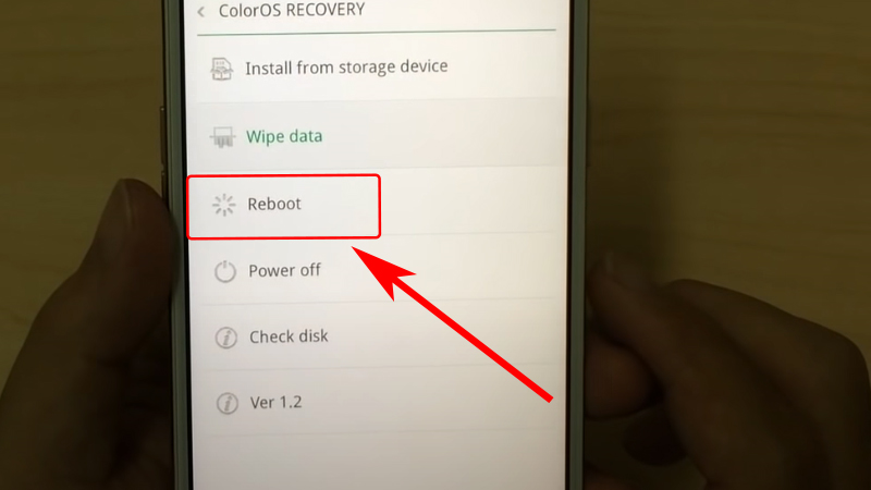 Cách khôi phục cài đặt gốc, hard reset điện thoại OPPO đơn giản